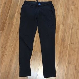 Adidas originals black sweatpants, size S